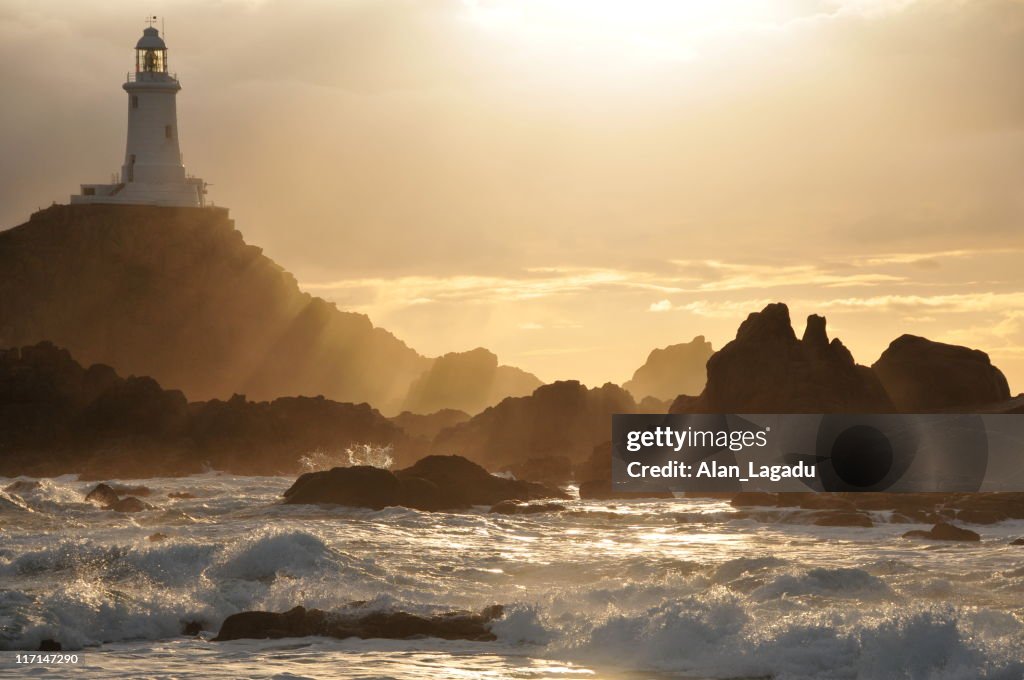 Corbiere Lighthouse,Jersey.