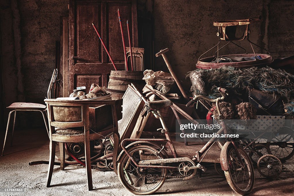 Abandoned Home. Color Image