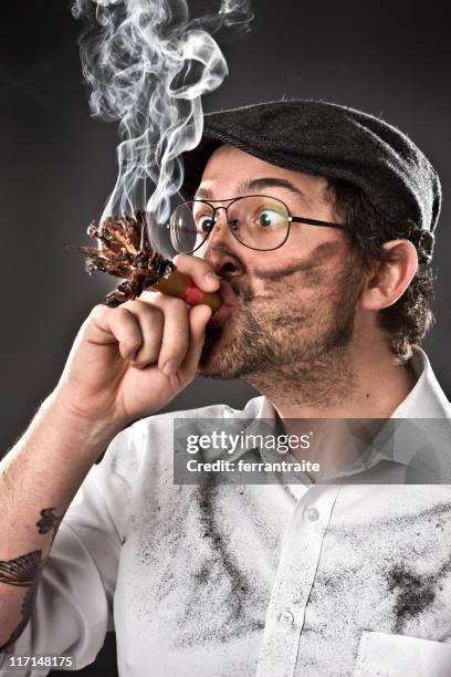 smoker prank - firework explosive material stock pictures, royalty-free photos & images