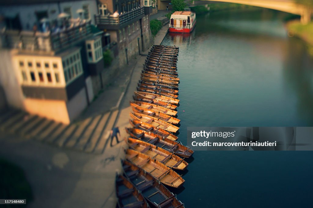 River Wear boats, Durham - English landmark