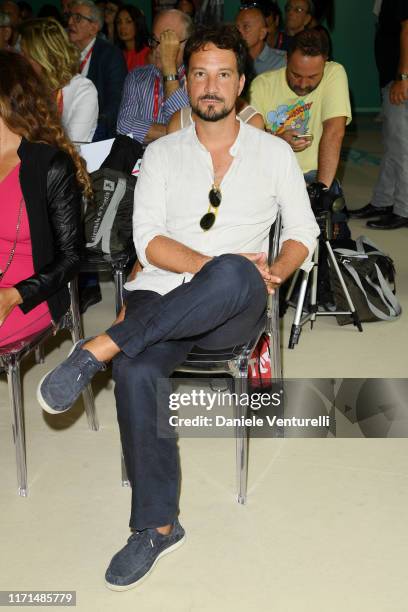 Valerio Mieli attends the Premio Kineo "Diamanti al Cinema" press conference during the 76th Venice Film Festival at Excelsior Hotel on September 01,...