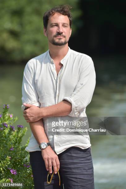 Valerio Mieli is seen arriving at the 76th Venice Film Festival on September 01, 2019 in Venice, Italy.