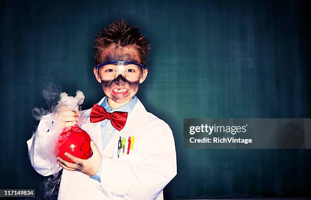 小さな科学 - 科学者　子供 ストックフォトと画像