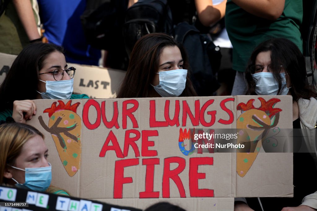 Friday For Future Climate Change Protest