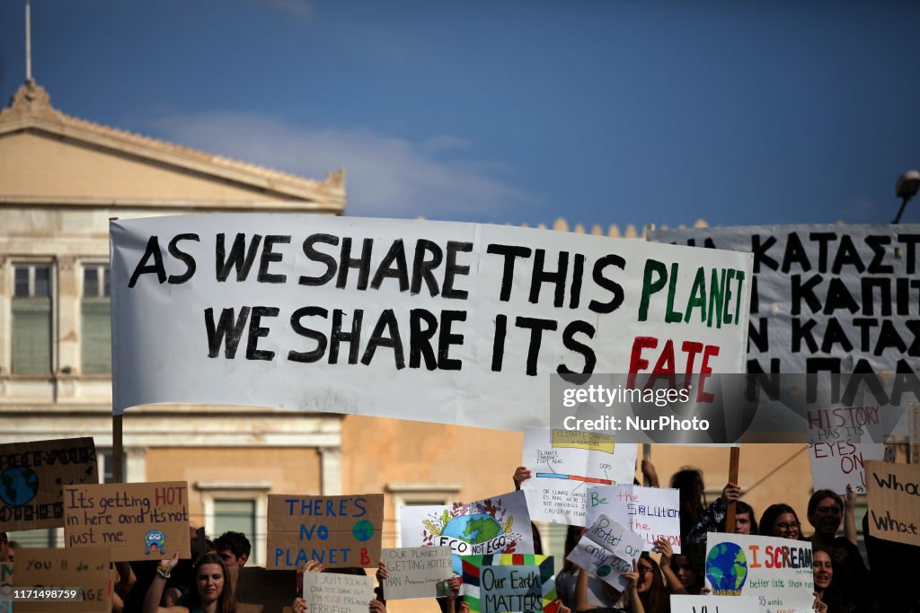 Friday For Future Climate Change Protest