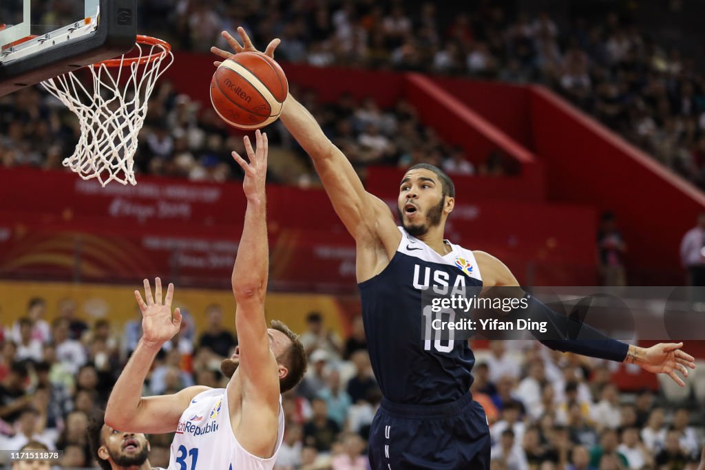 Czech Rep v USA: Group E - FIBA World Cup 2019