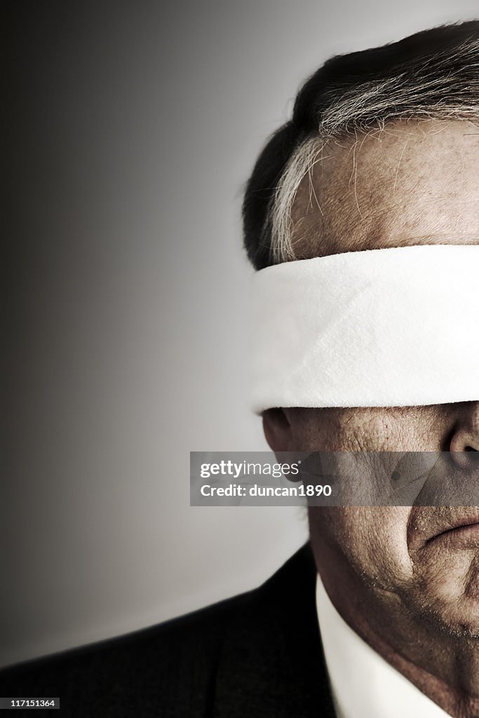 Blind Businessman