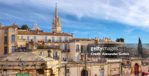 montpellier. the old residential areas. - montpellier stock pictures, royalty-free photos & images