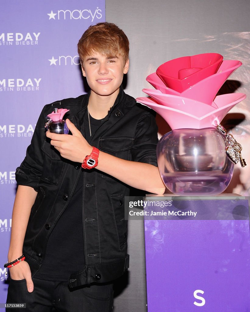 Justin Bieber Fragrance Launch