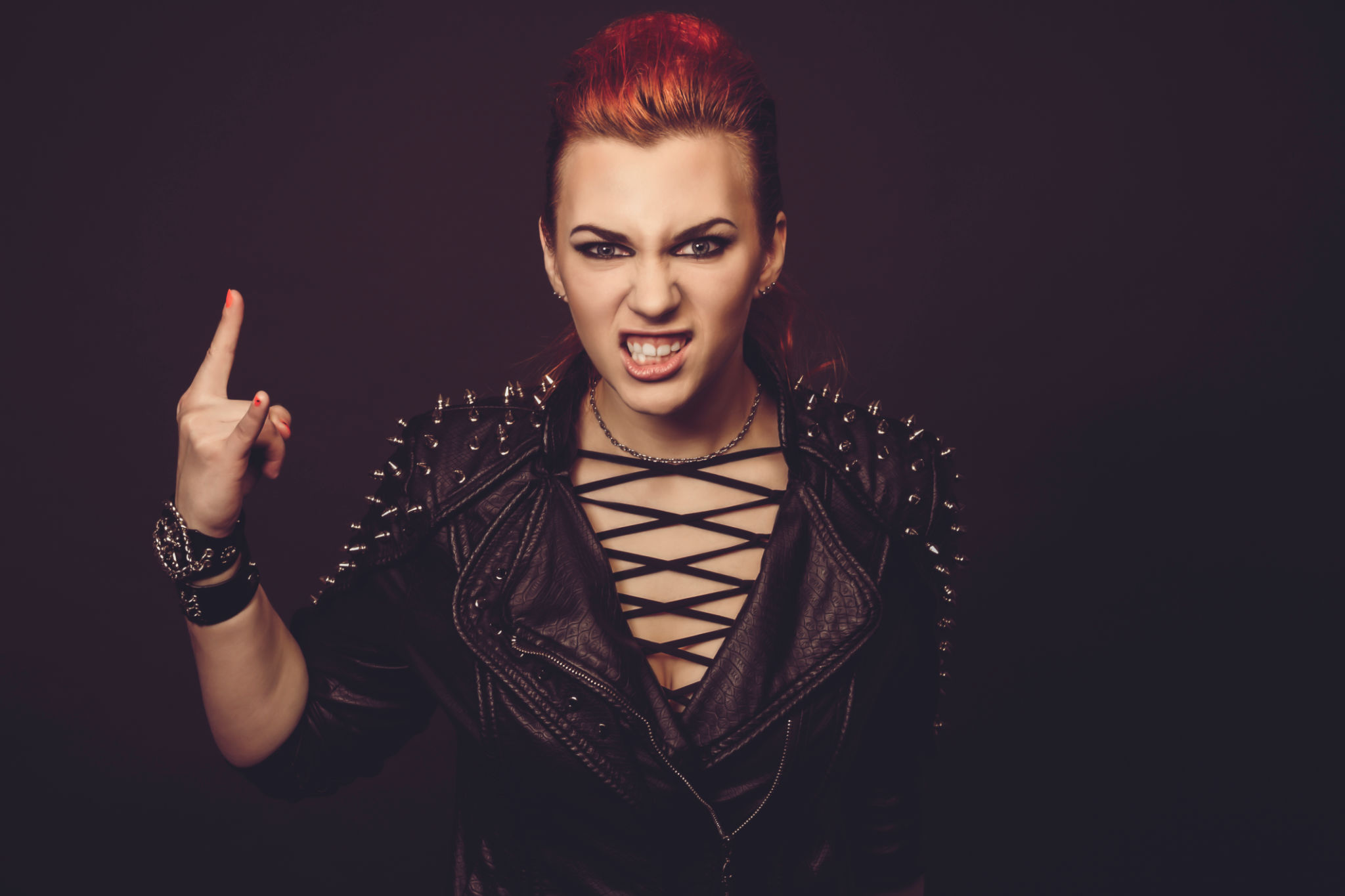 horror metal fashion