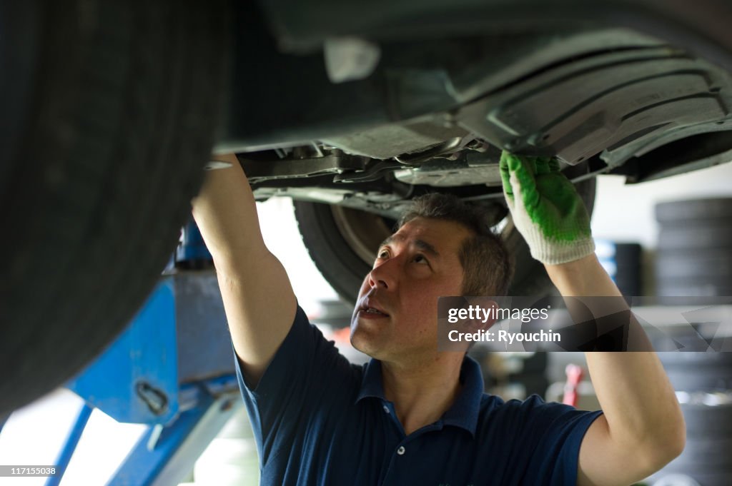 Tire shop,fighting spirits,president