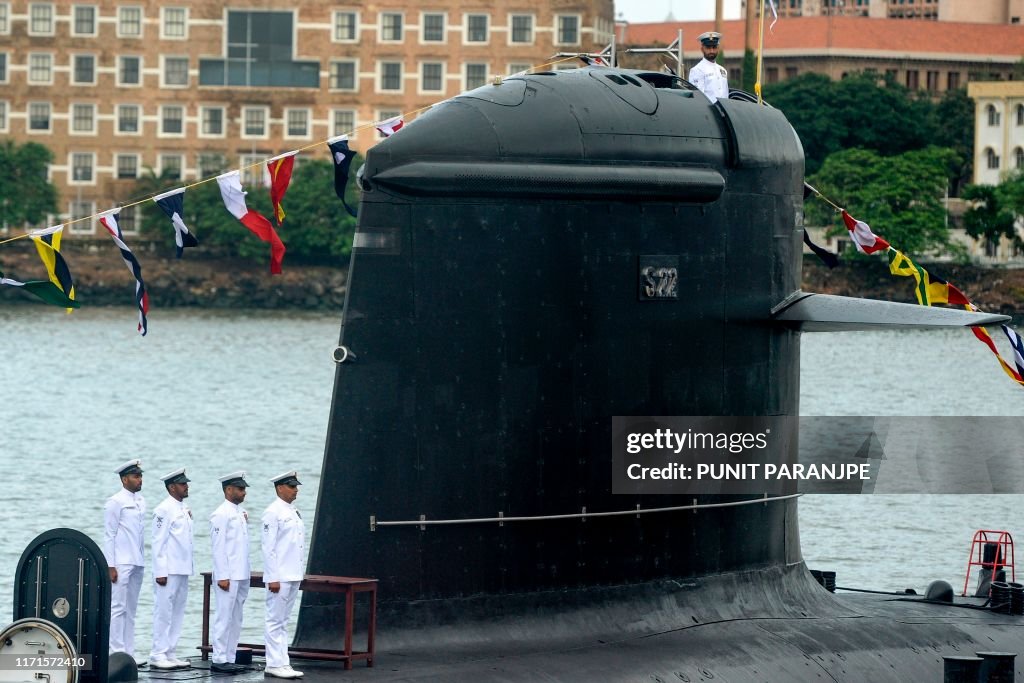 INDIA-DEFENCE-NAVY-SUBMARINE