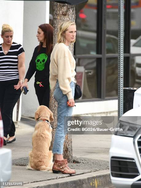 Candice King is seen on September 27, 2019 in Los Angeles, California.