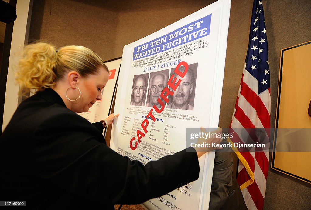 FBI Discusses Arrest Of Whitey Bulger In Los Angeles