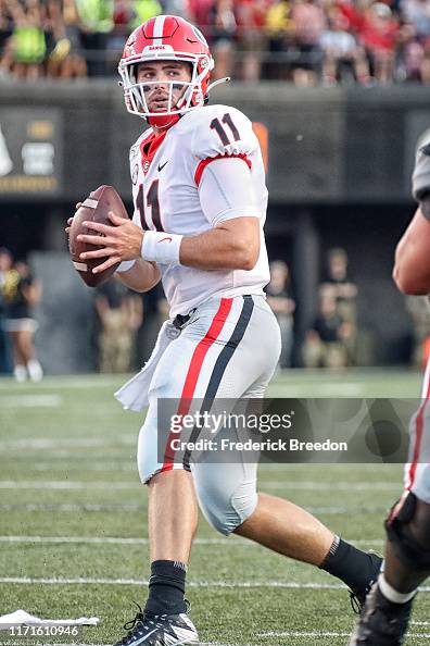 Jake Fromm Ras Jake Fromm of the Georgia Bulldogs plays against the Vanderbilt... News ...
