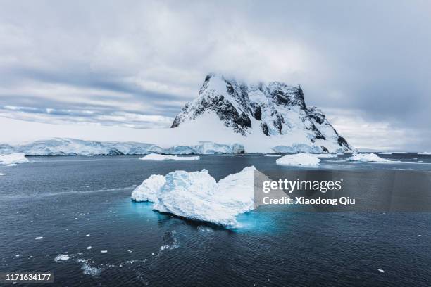 antarctica glacier - south pole stock pictures, royalty-free photos & images