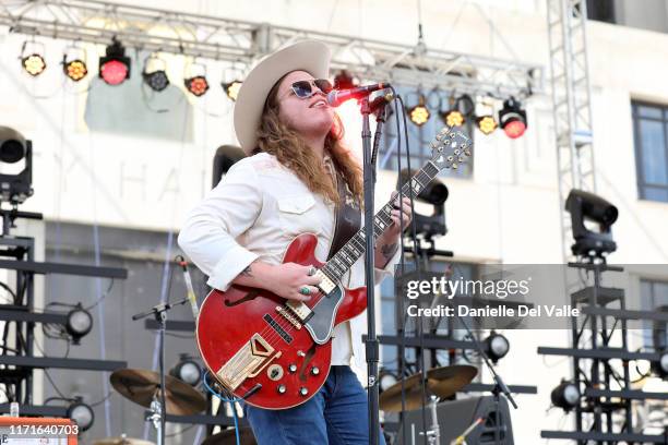 Marcus King of The Marcus King Band performs onstage during Live On The Green at Public Square Park on September 01, 2019 in Nashville, Tennessee.