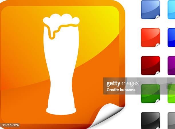 tall beer glass internet royalty free vector art - overflowing glass stock illustrations