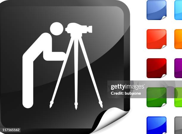 construction engineer internet royalty free vector art - construction level tool stock illustrations