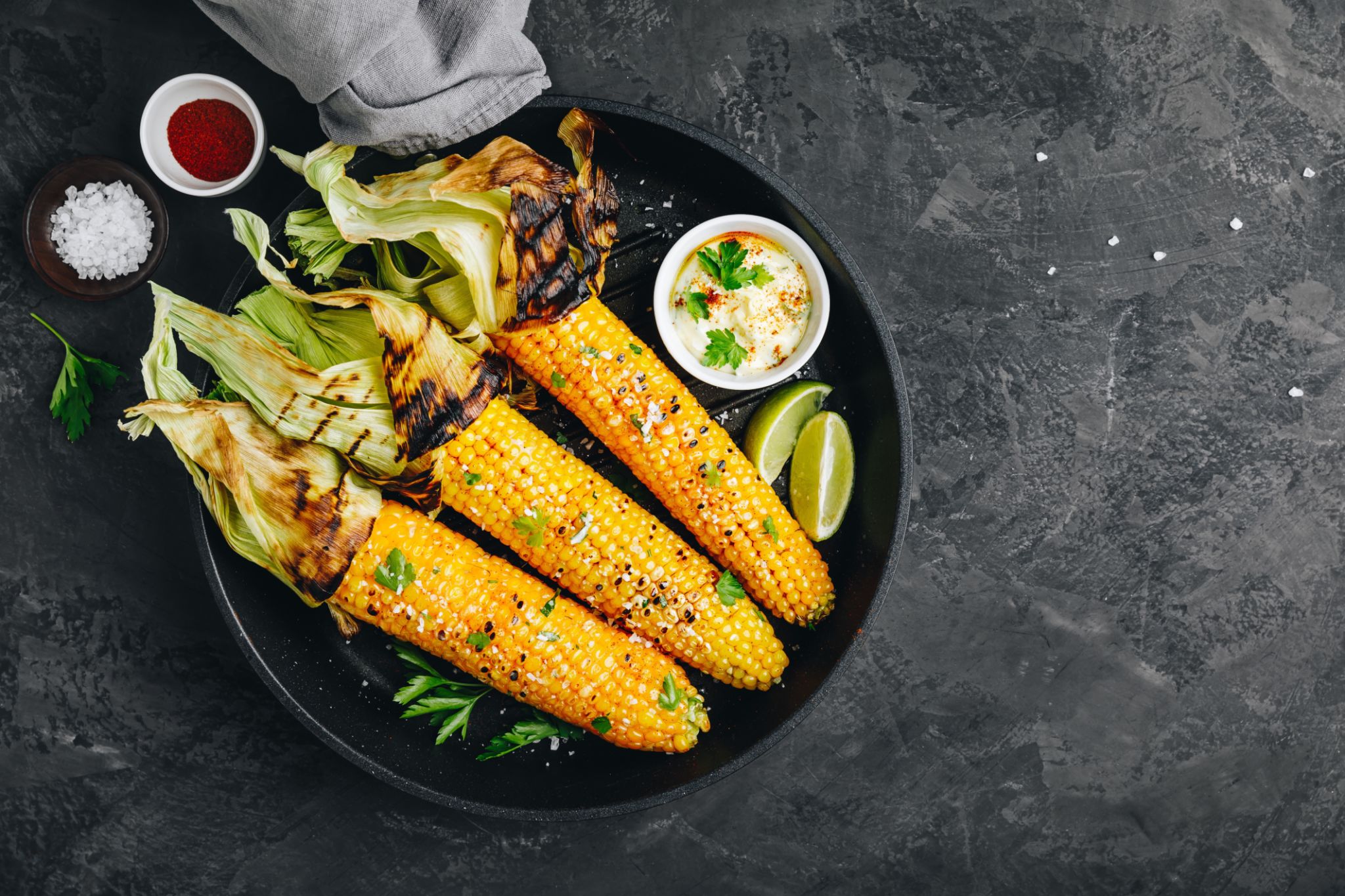 grilled corn