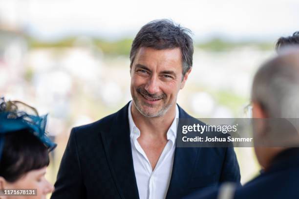 Marco Schreyl attend the 147th "Longines Grosser Preis von Baden" on September 01, 2019 in Baden-Baden, Germany.