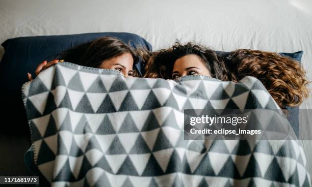 we maakten het plezier - deken stockfoto's en -beelden