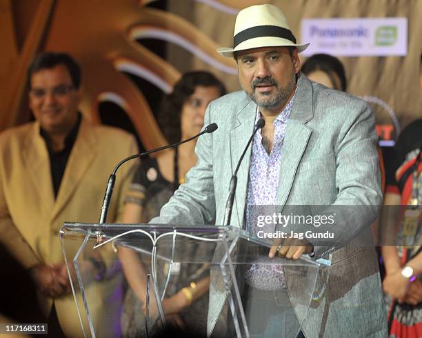 Actor Bowman Irani at the official launch of the 2011 IIFA press conference held at the Royal York Hotel on June 23, 2011 in Toronto, Canada.