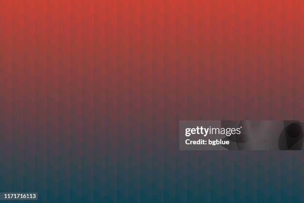 abstract geometric background - mosaic with triangle patterns - red gradient - brown background texture stock illustrations