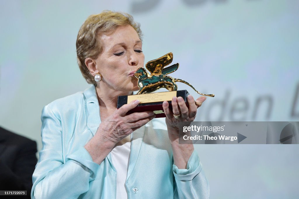 Julie Andrews Golden Lion Award Celebration - The 76th Venice Film Festival