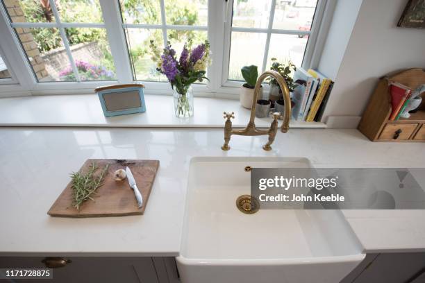property interiors - white clove stock pictures, royalty-free photos & images