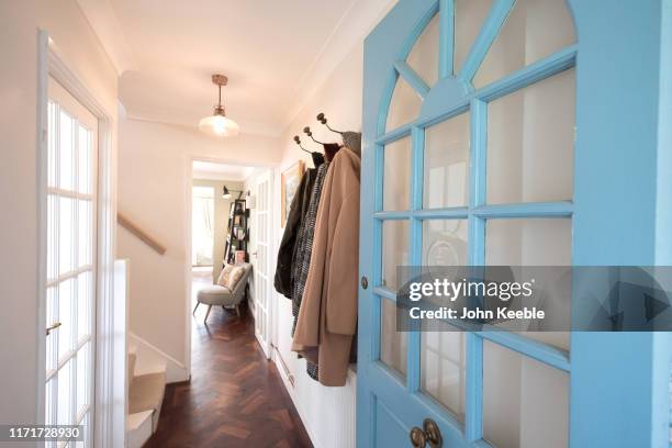 property interiors - hallway home stock pictures, royalty-free photos & images