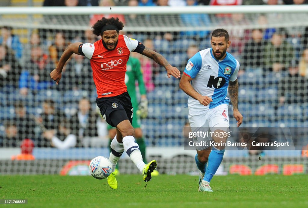 Blackburn Rovers v Luton Town - Sky Bet Championship