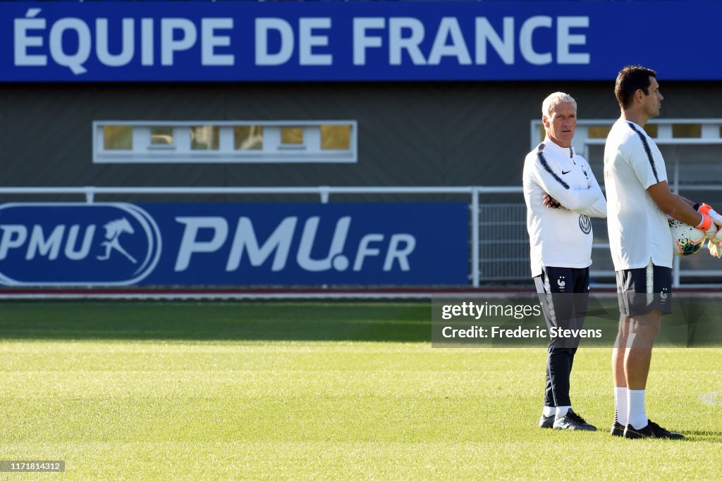 France Soccer Team : Training Session