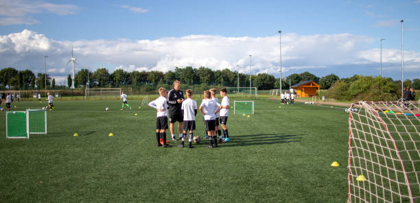 DEU: U16 Germany National Team Visits Base Camp Oyten