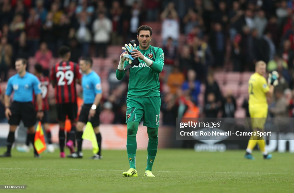 AFC Bournemouth v West Ham United - Premier League