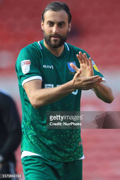Atdhe Nuhiu of Sheffield Wednesday during the Sky Bet Championship match between Middlesbrough and Sheffield Wednesday at the Riverside Stadium,...
