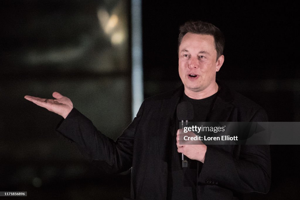 SpaceX CEO Elon Musk Gives Update On Starship Launch Vehicle At Texas Launch Facility