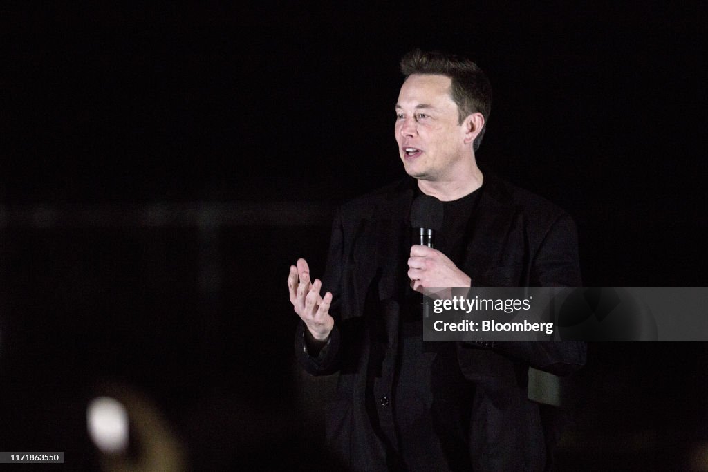 SpaceX CEO Elon Musk Holds Starship Launch Vehicle Update Event