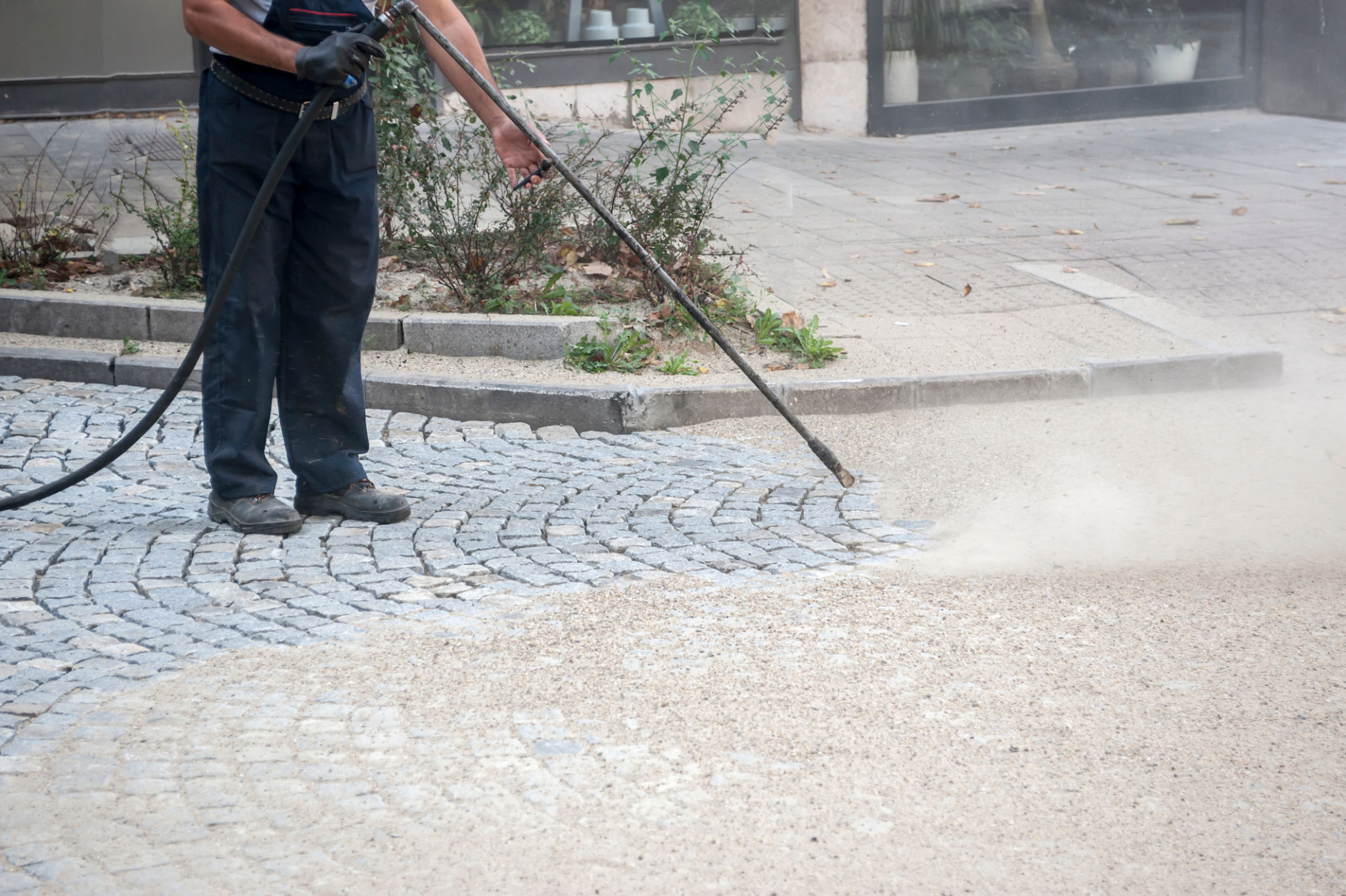clean walkway