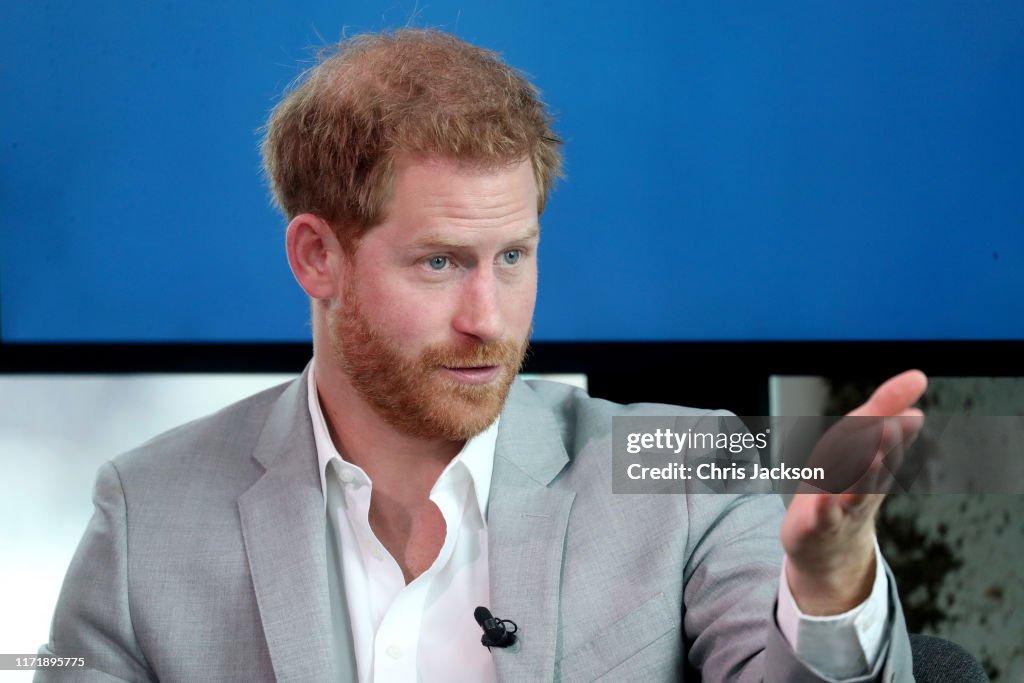 The Duke Of Sussex Launches New Partnership In Amsterdam