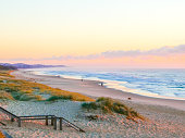 Vibrant dawn at Coolum Beach on the Sunshine Coast
