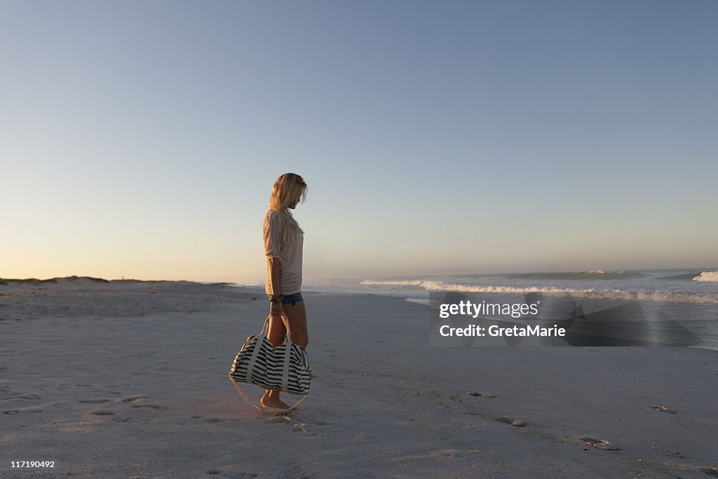 Girl on the Beach