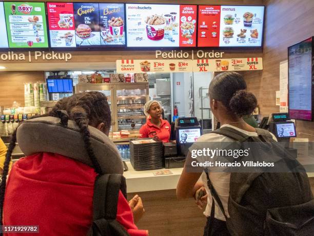 Kfc Queue Terminal 42 Air Kentucky Fried Chicken Stock Photos, High-Res Pictures, and ...