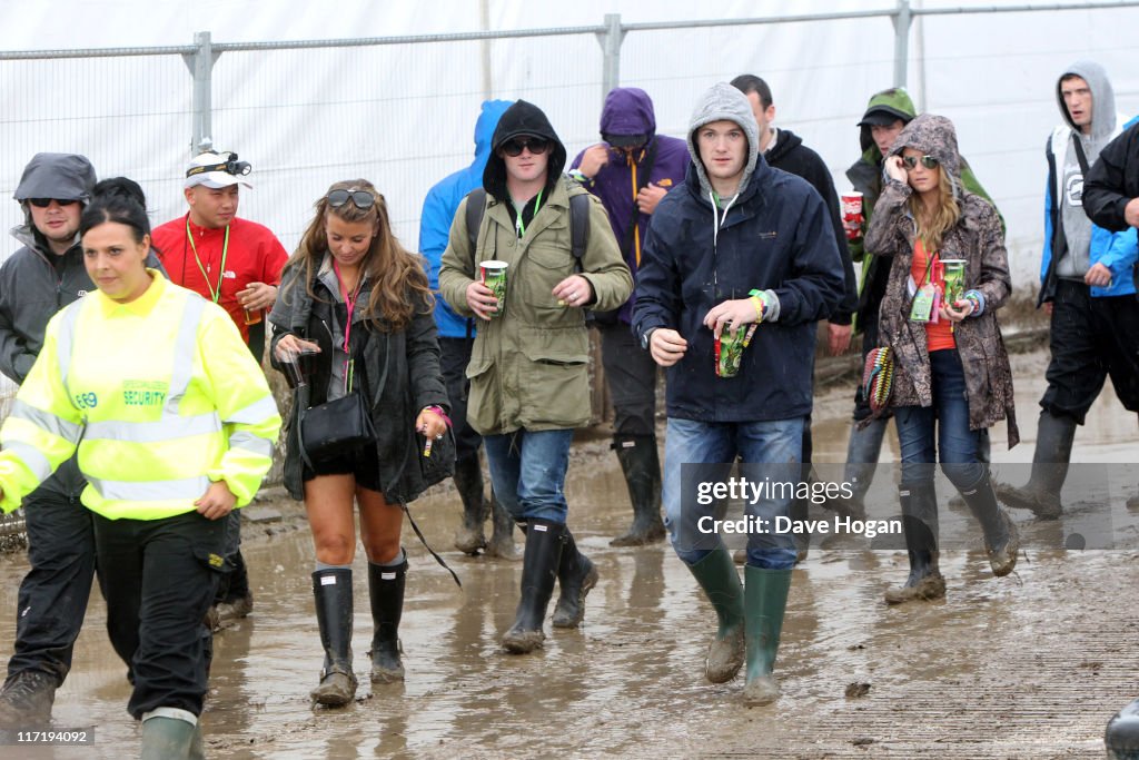 The Glastonbury Festival 2011 - Day Two