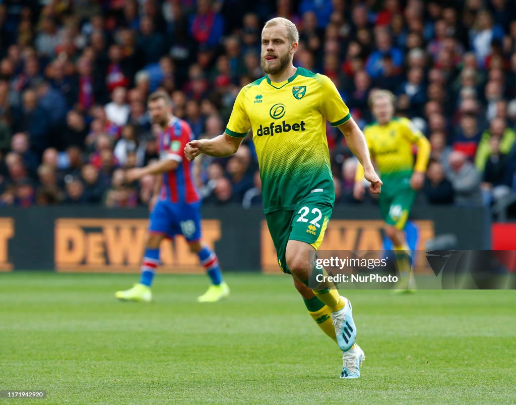 Crystal Palace v Norwich City - Premier League