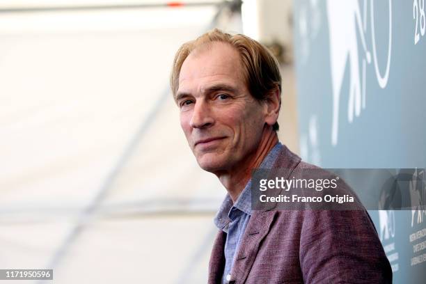 Julian Sands attends "The Painted Bird" photocall during the 76th Venice Film Festival on September 03, 2019 in Venice, Italy.