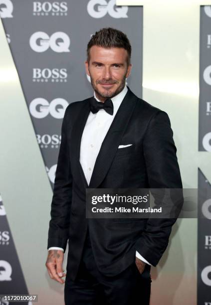David Beckham attends the GQ Men Of The Year Awards 2019 at Tate Modern on September 03, 2019 in London, England.
