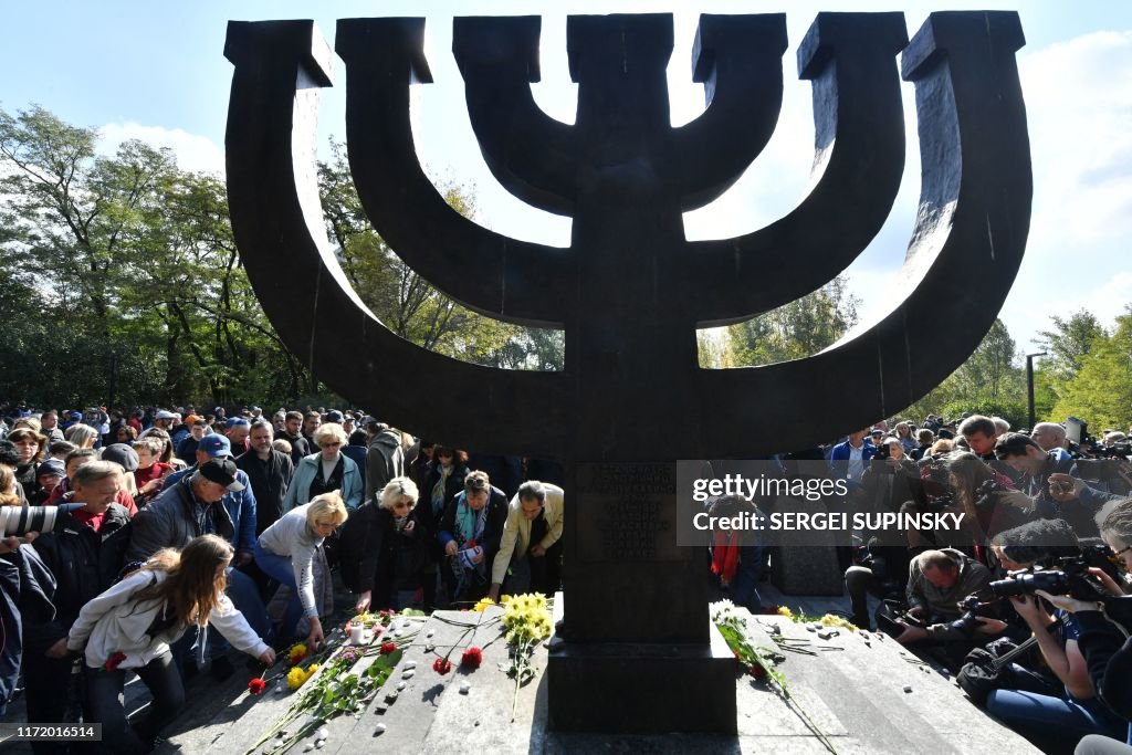 UKRAINE-HOLOCAUST-MEMORIAL