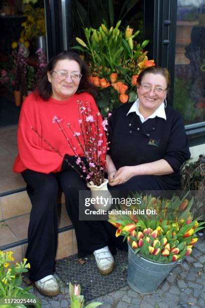 Gewaechshaus Blumenladen Knaackstrasse 3 Irina und Mania Lehninger