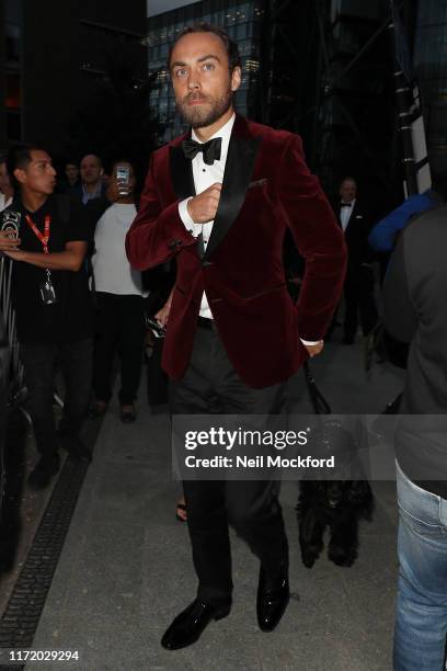 James Middleton arrives at the GQ Men of the Year Awards at the Tate Modern on September 03, 2019 in London, England.